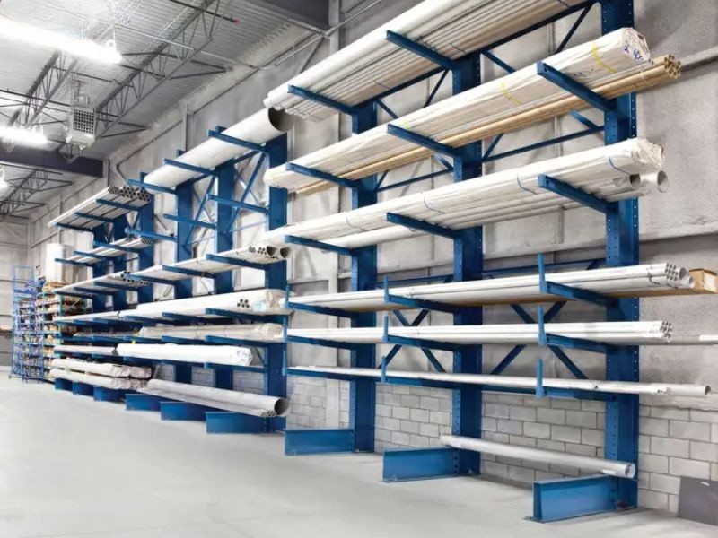 Kệ Tay Đỡ (Cantilever) - Lưu trữ hàng hóa siêu dài, siêu nặng